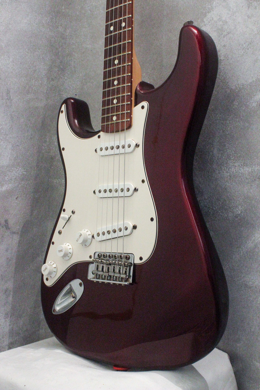 Fender Standard Stratocaster Midnight Wine Left Handed 2007