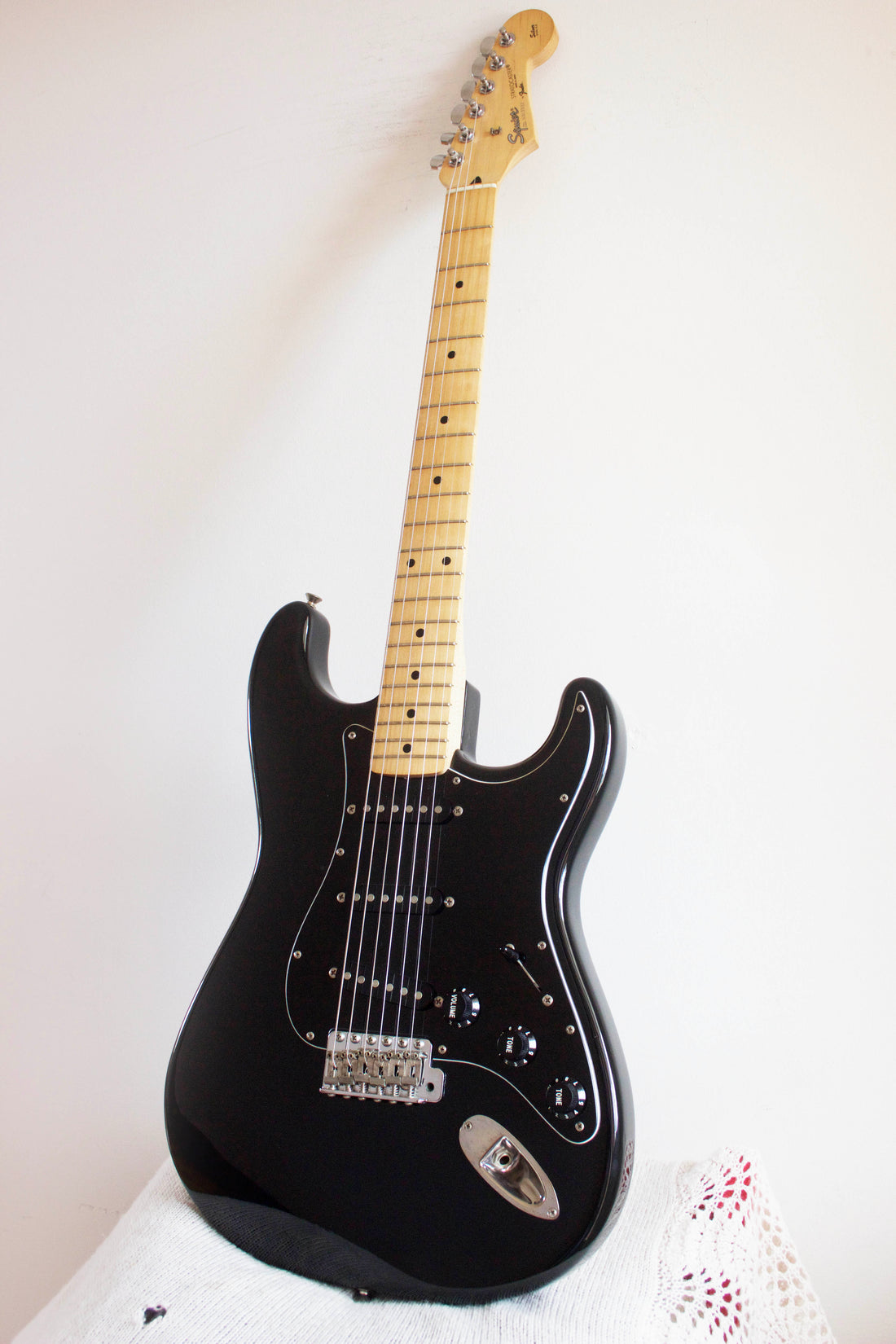 Squier Stratocaster Silver Series Black SST33 1993/94