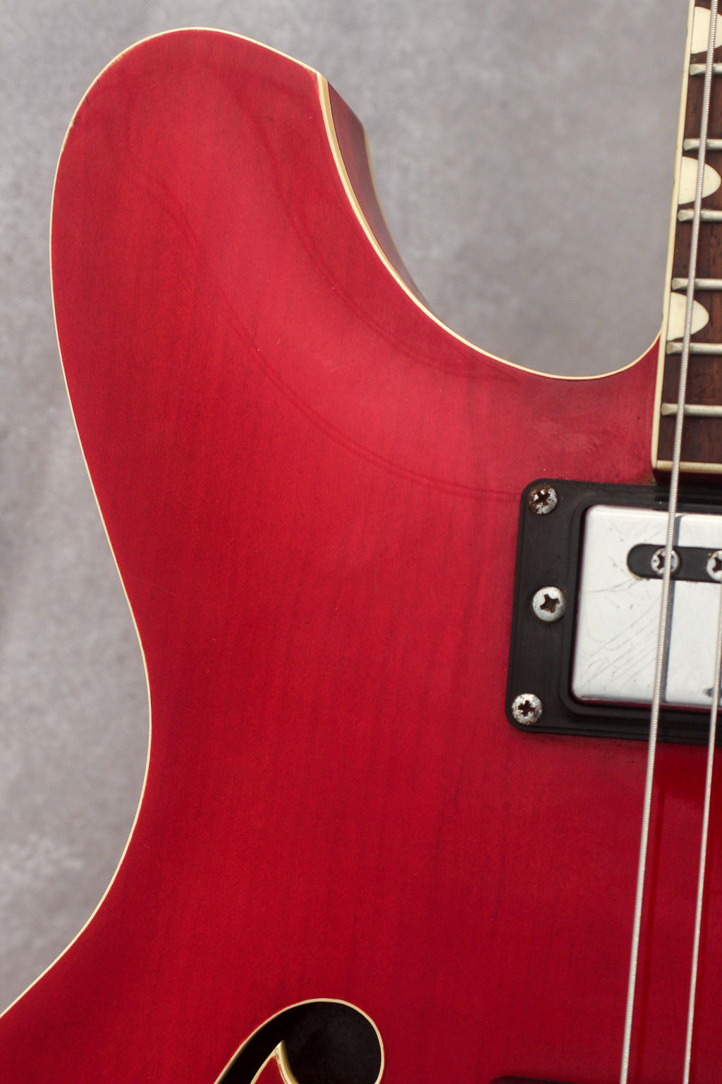 Yamaha SA-30 Hollow Body Transparent Red 1973