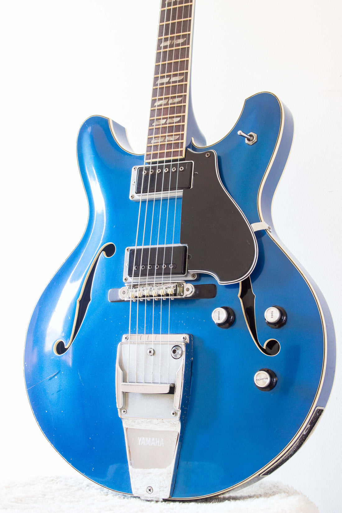 Yamaha SA-50 Hollow Body Electric Blue 1973