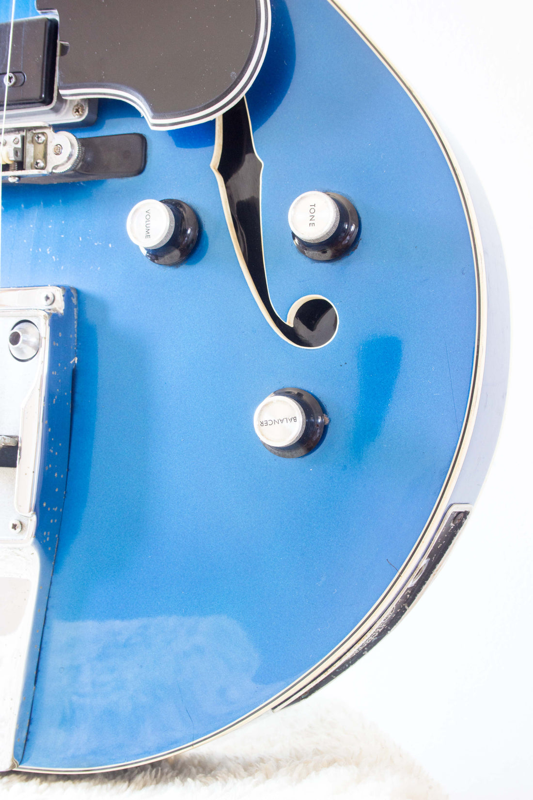 Yamaha SA-50 Hollow Body Electric Blue 1973