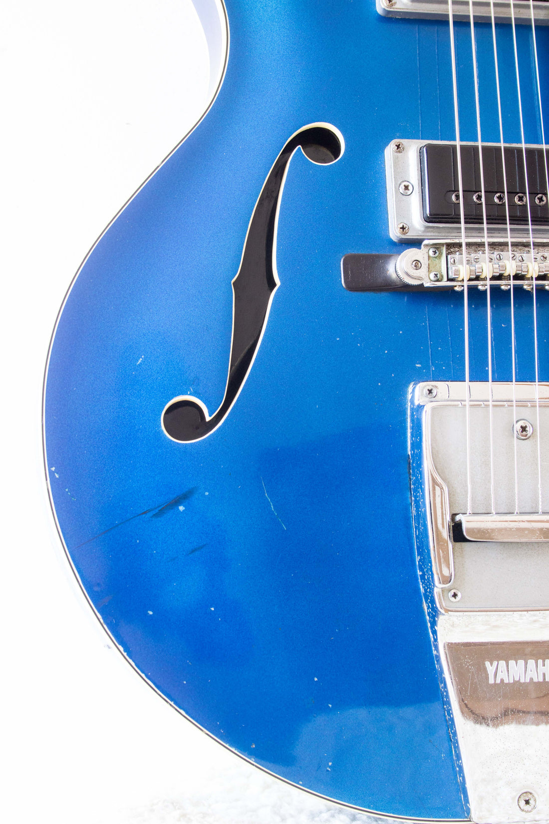 Yamaha SA-50 Hollow Body Electric Blue 1973