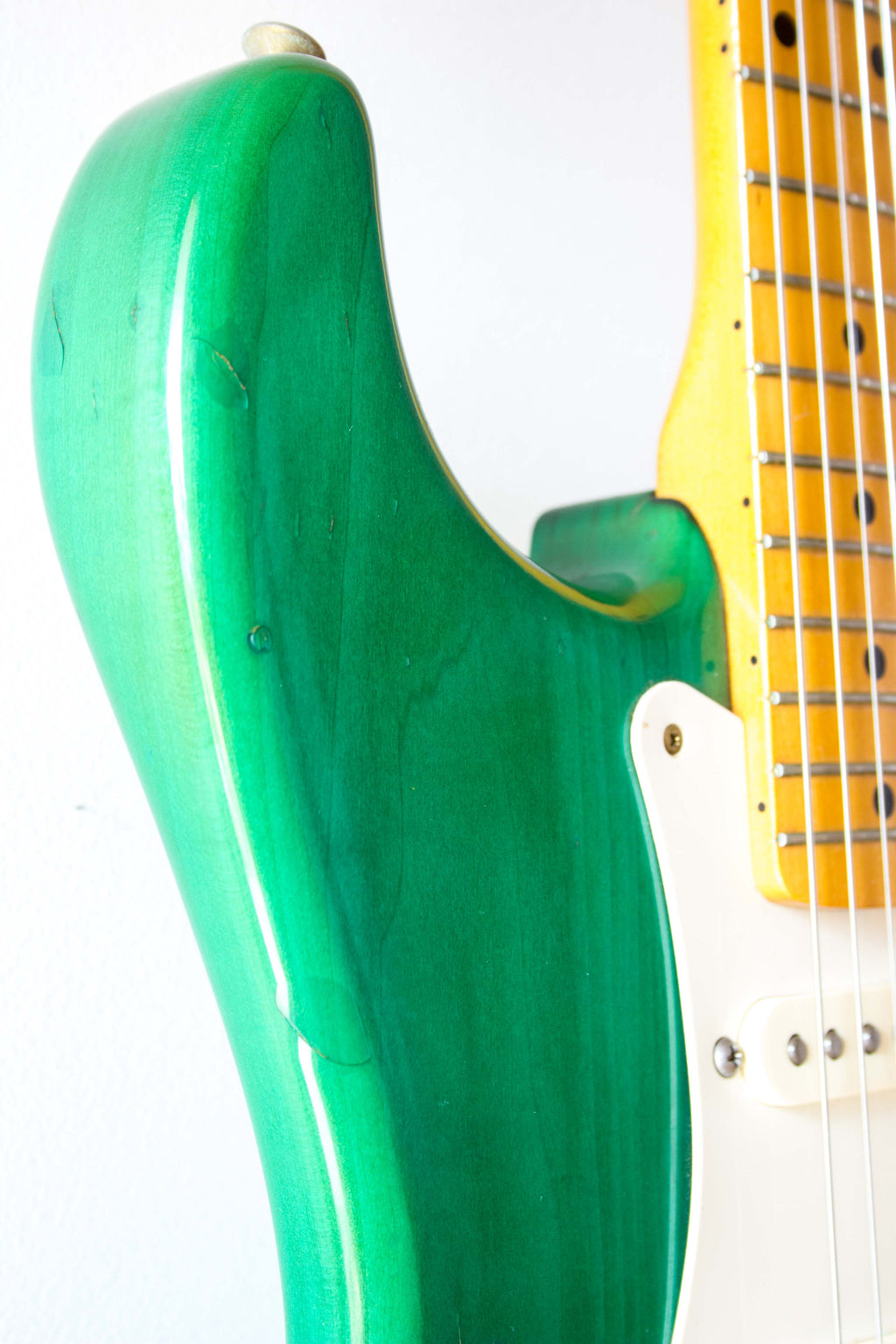 Fender Japan '57 Reissue Stratocaster ST57G-65 Transparent Green 1993/4