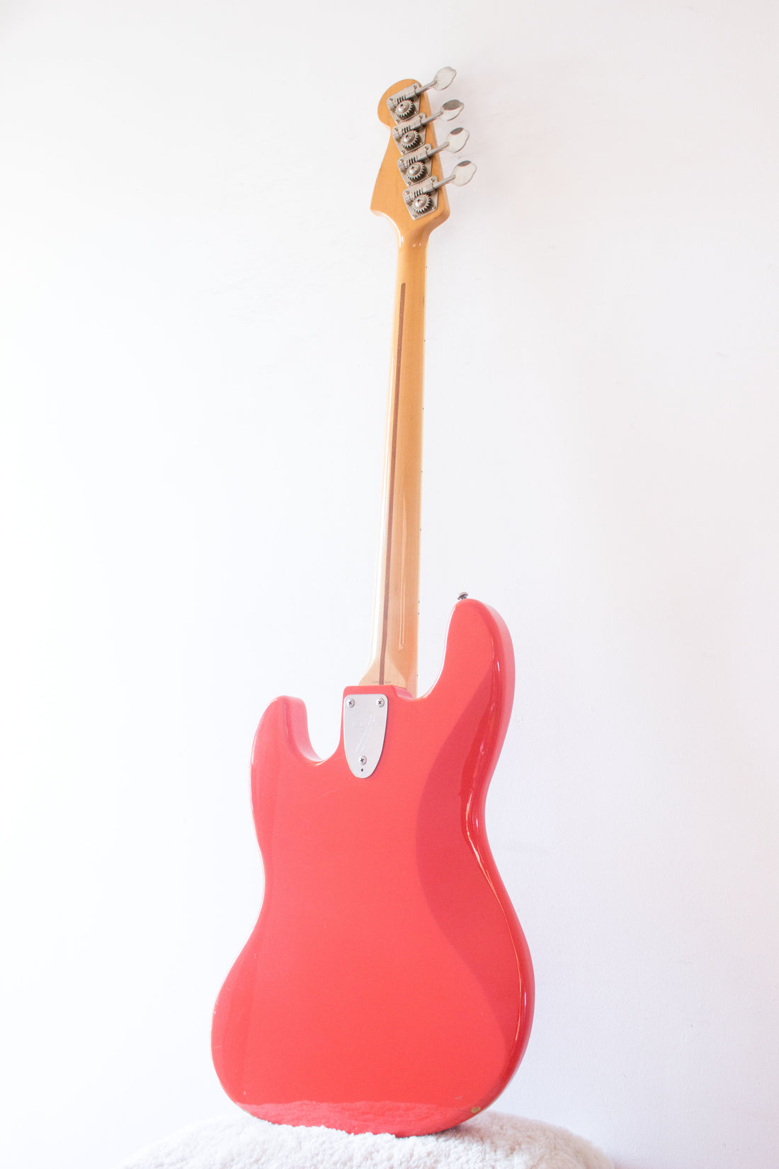 Fender Japan '75 Reissue Jazz Bass JB75-90US Fiesta Red 1997-00