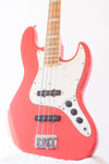 Fender Japan '75 Reissue Jazz Bass JB75-90US Fiesta Red 1997-00