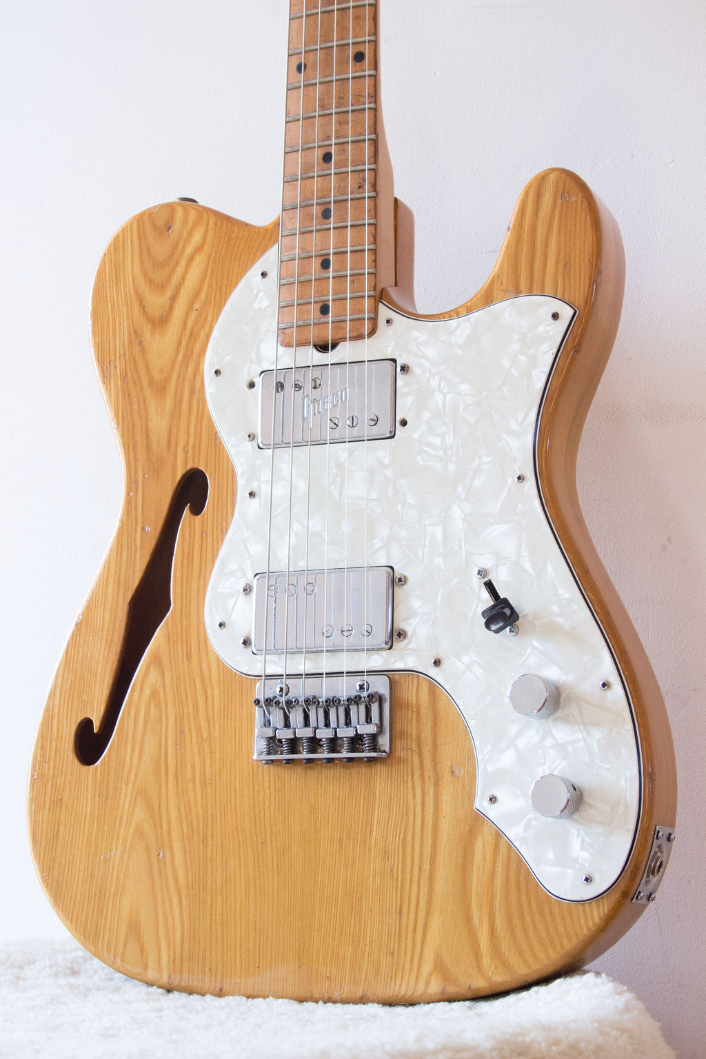 Greco TE500 Thinline Tele Style Natural Gloss 1974