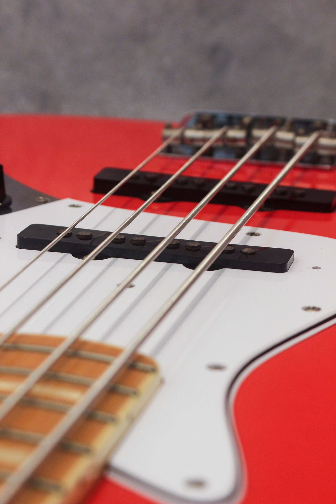 Fender Japan '75 Jazz Bass JB75-90US Fiesta Red 1996