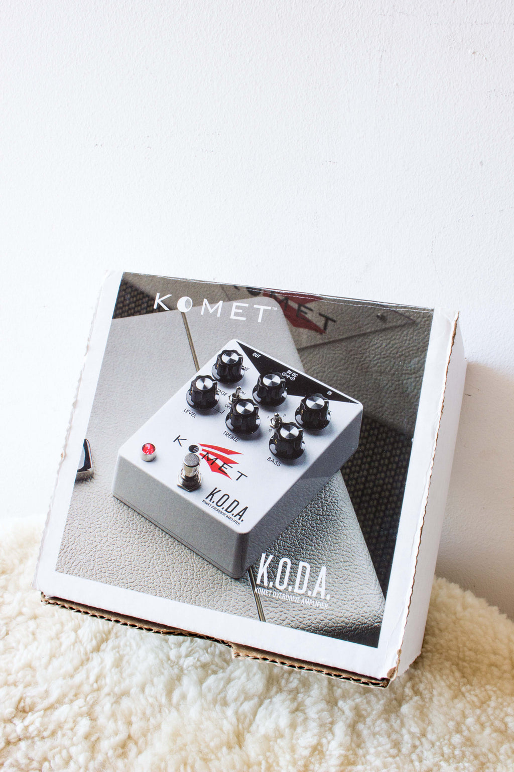 Komet K.O.D.A. Overdrive/Amp Pedal