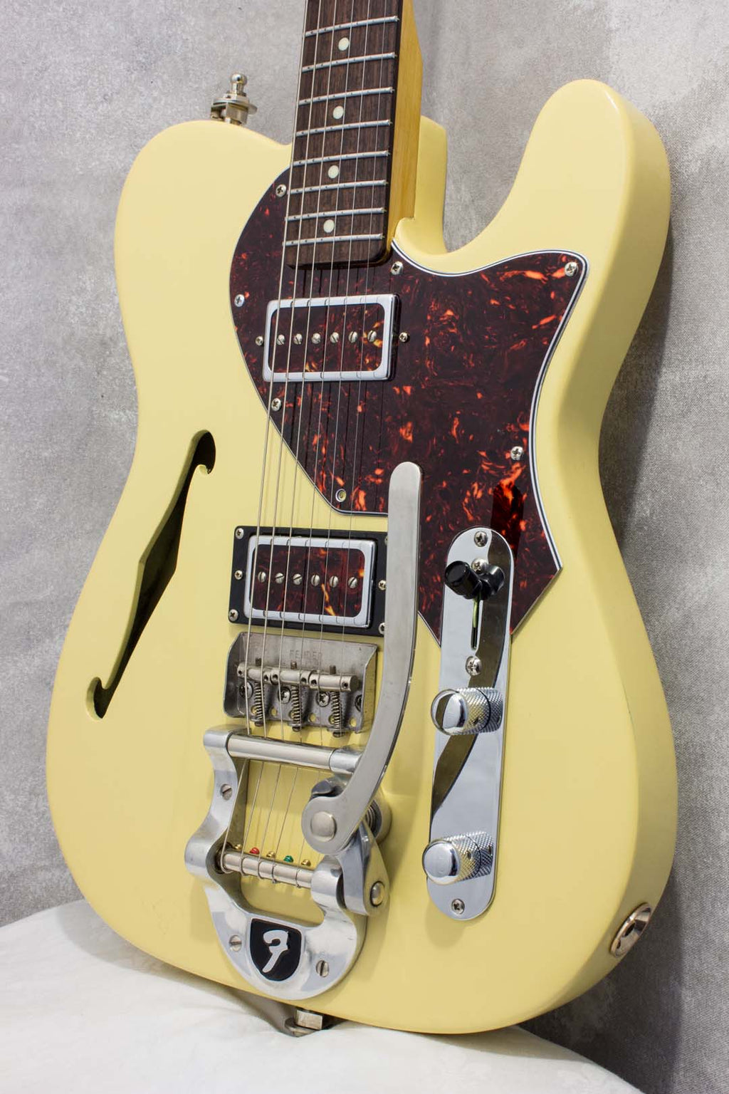 Leigh Guitars Thinline Partscaster Blonde 2019