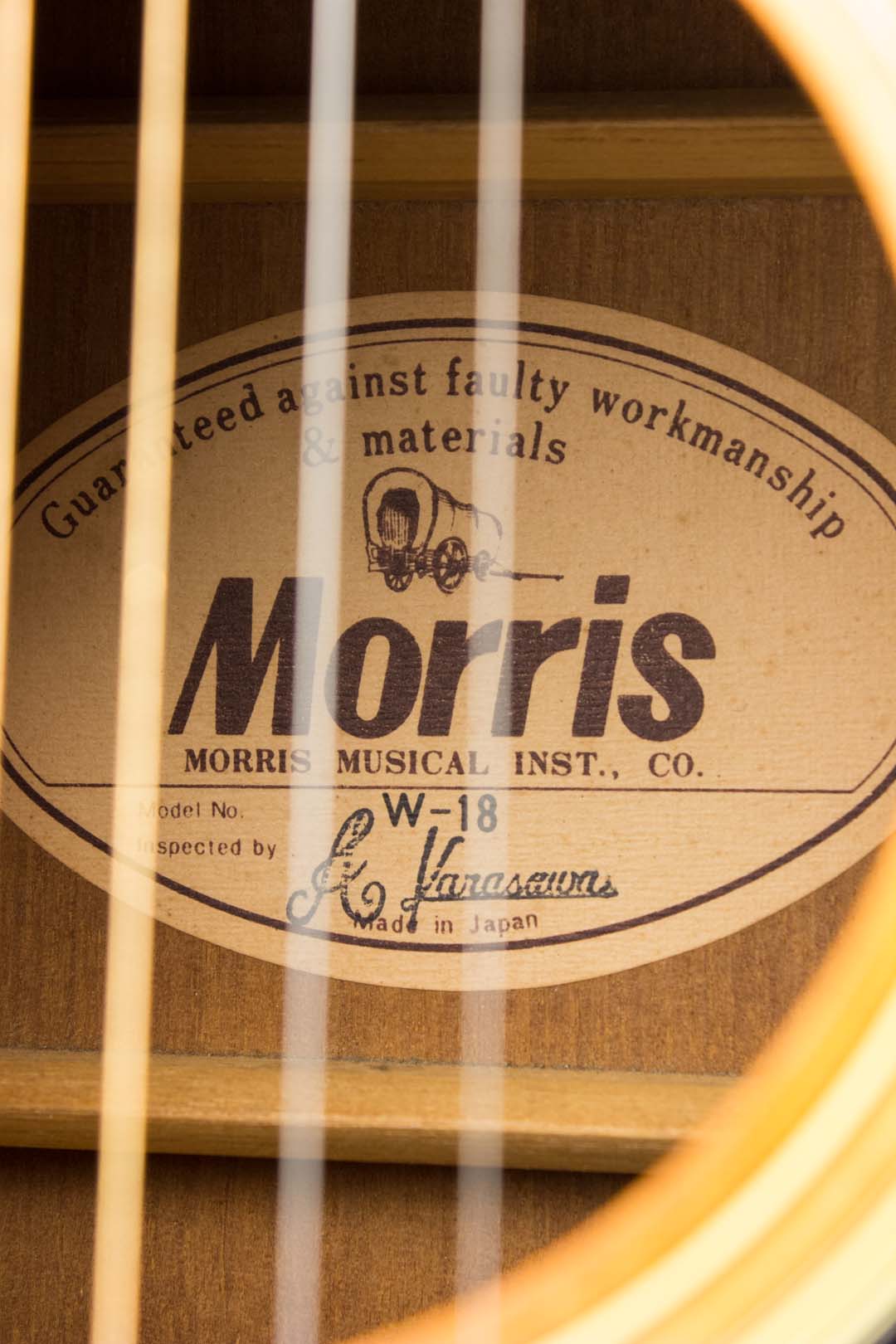 Morris W-18 Dreadnought Acoustic 1980