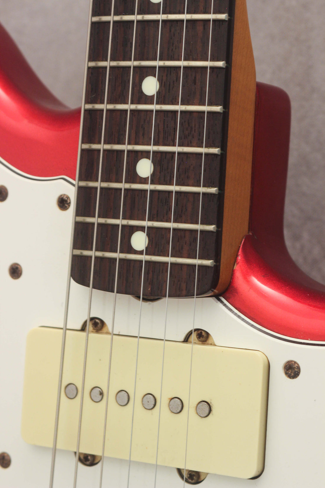 Fender Japan Jazzmaster JM66-85 Candy Apple Red 1993