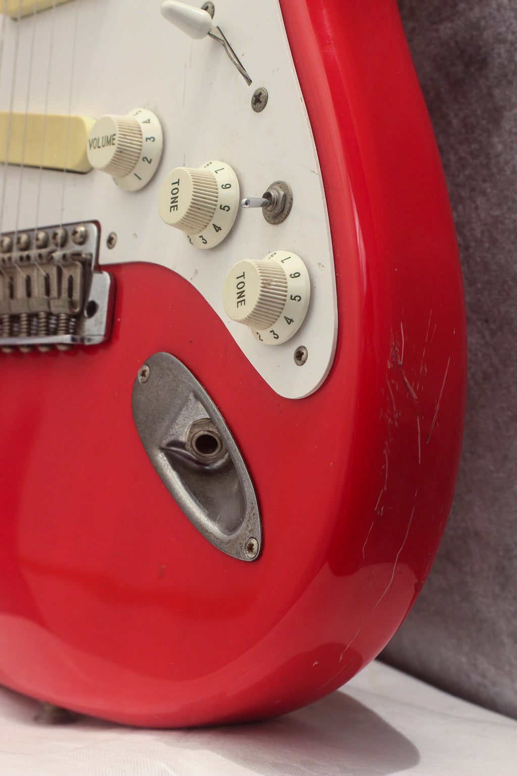 Fender Japan '54 Stratocaster ST54-85LS Fiesta Red 1987