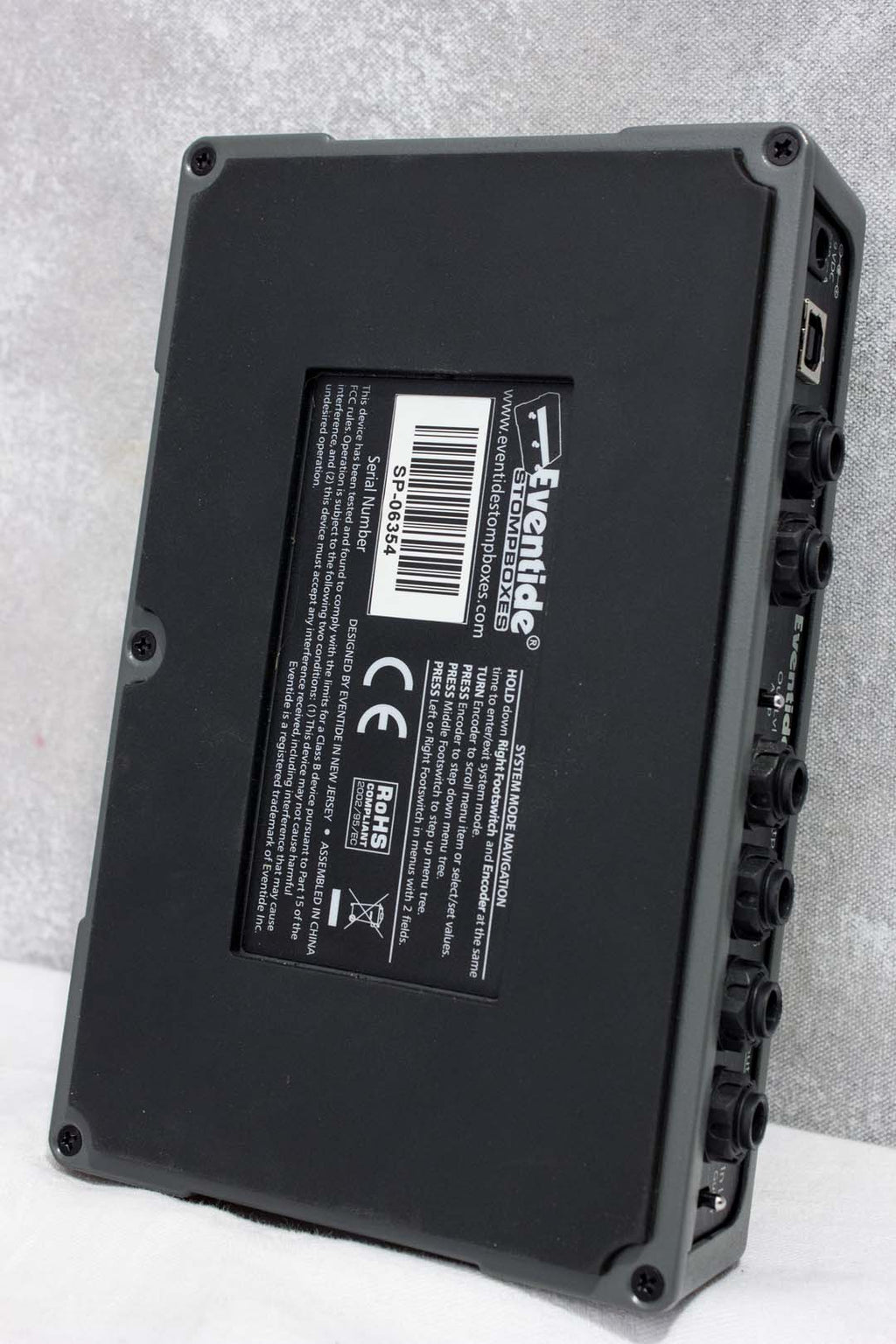 Eventide Space Reverb Pedal