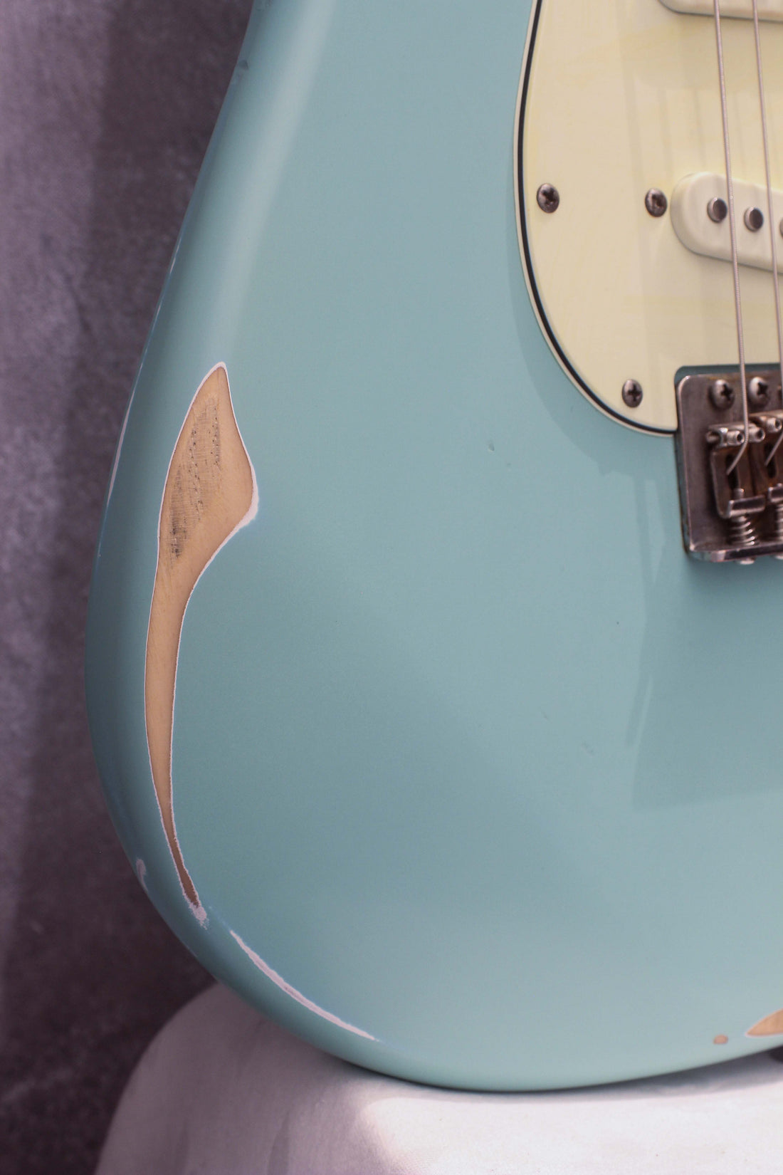 Partscaster Strat-Style Seafoam Green c2000