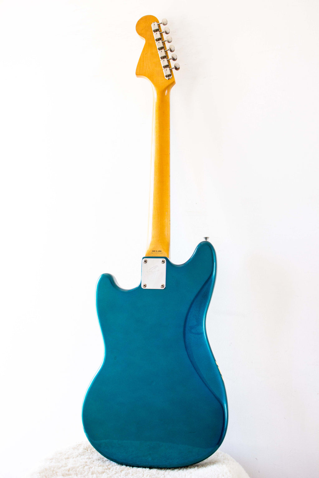 Fender Japan '73 Reissue Competition Mustang MG73/CO Aged Lake Placid Blue 1989