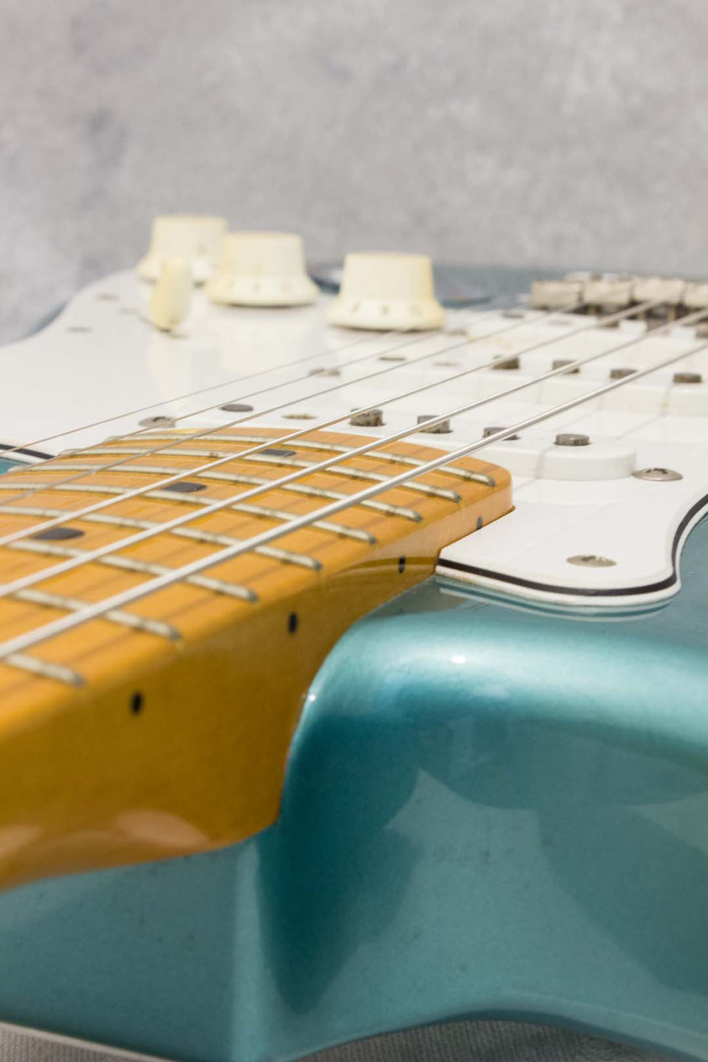 Fender Japan '57 Stratocaster ST57-75TX Ocean Turquoise Metallic 2004