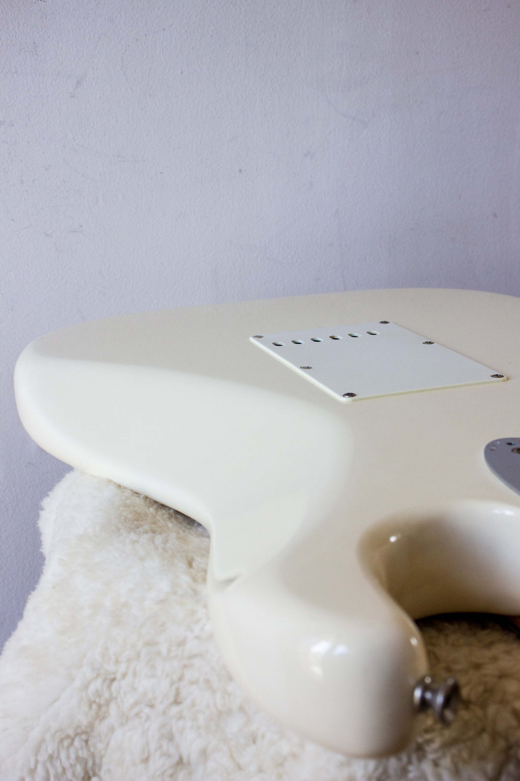 Squier MIJ Stratocaster CST-50 Scalloped Olympic White JV Serial 1983