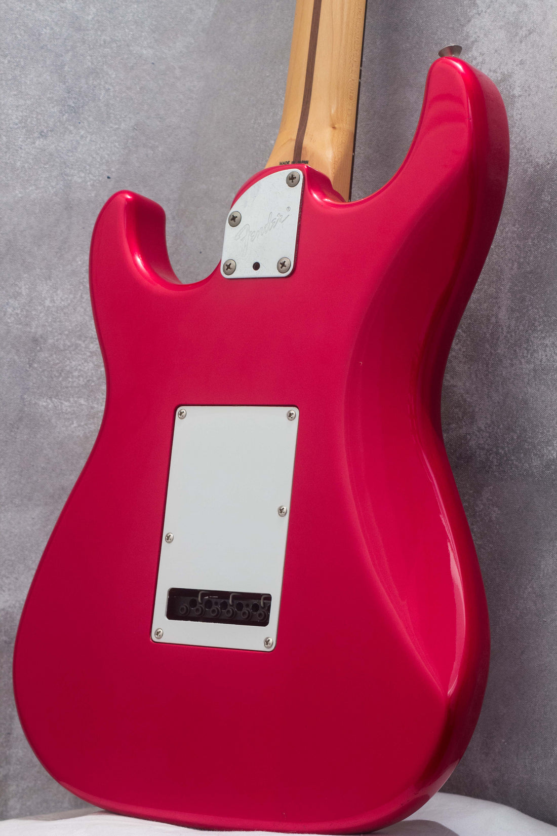 Fender Japan Short Scale Stratocaster STS55 Candy Apple Red 1988