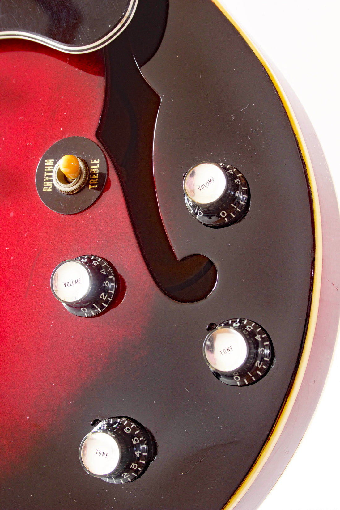 Greco SA-75 Semi-Hollow Cherry Fade 1990