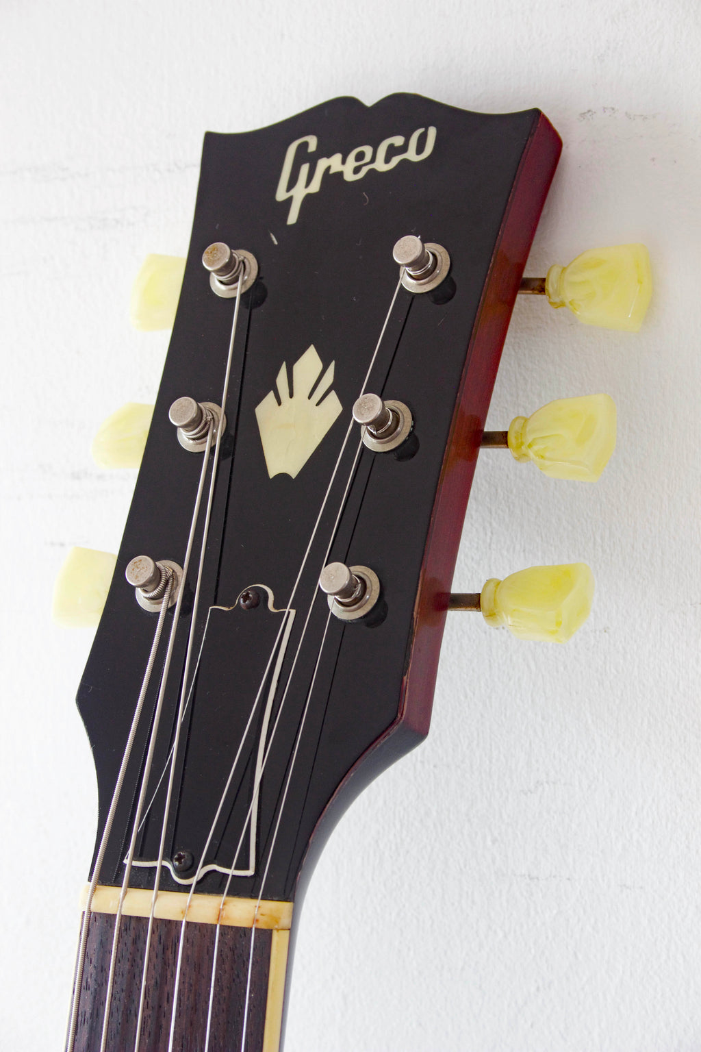 Greco SA-75 Semi-Hollow Cherry Fade 1990