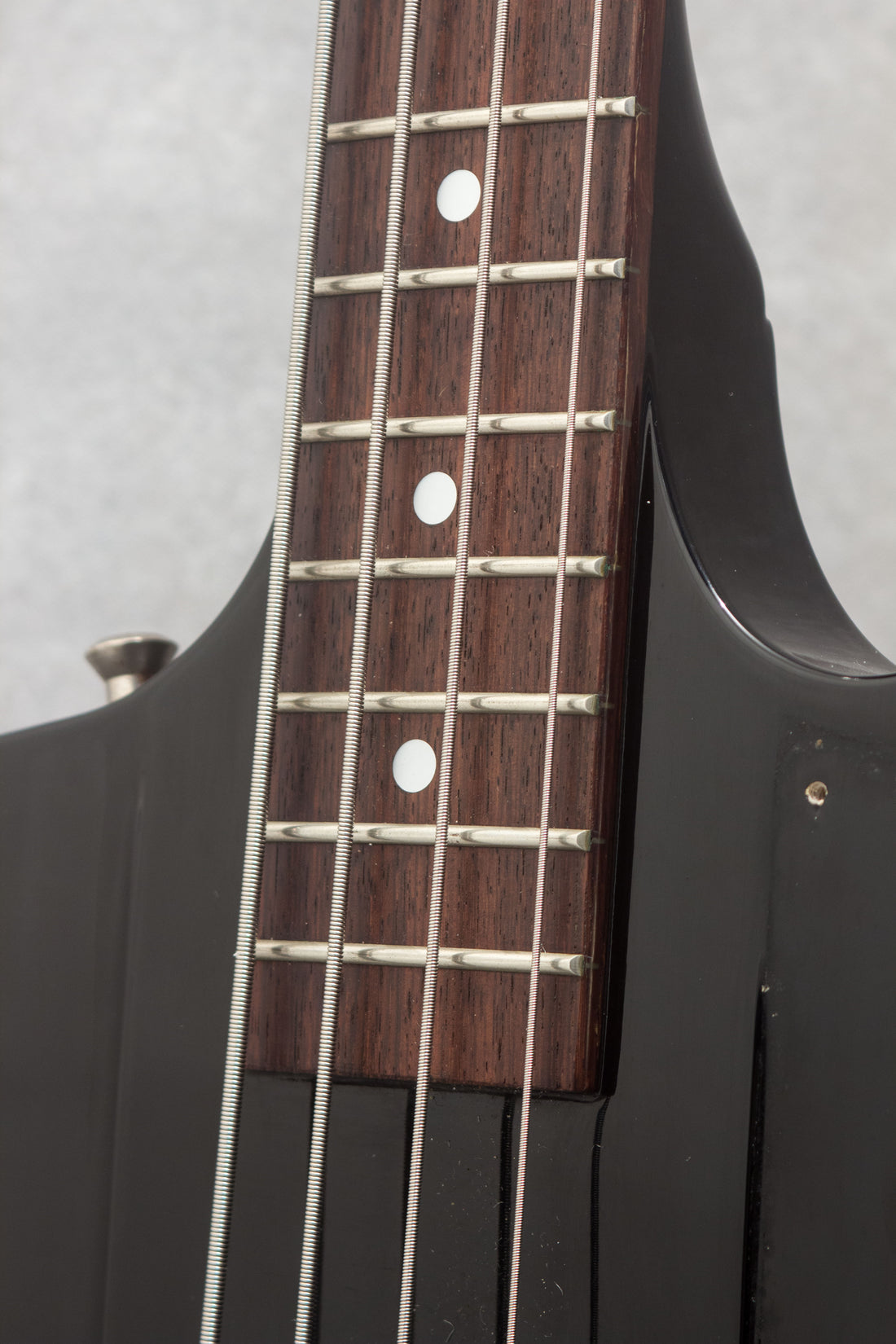 Greco TBR75 T-Bird-Style Bass Black 1990