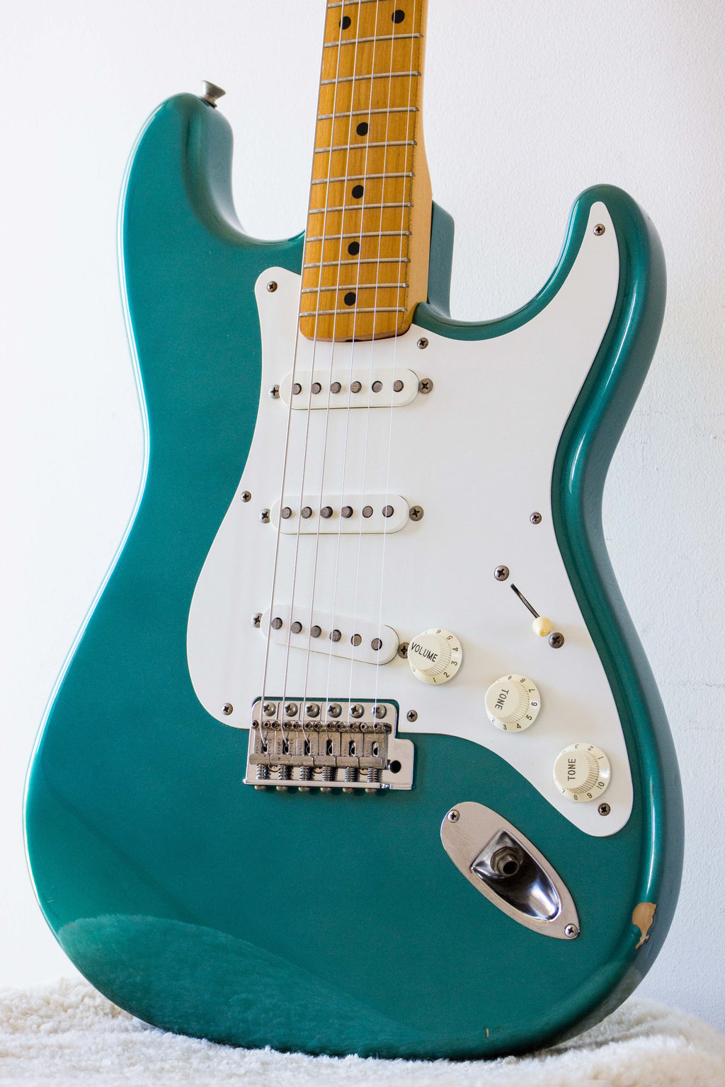 Fender Japan '57 Reissue Stratocaster ST57-70TX Ocean Turquoise Metallic 1997-00