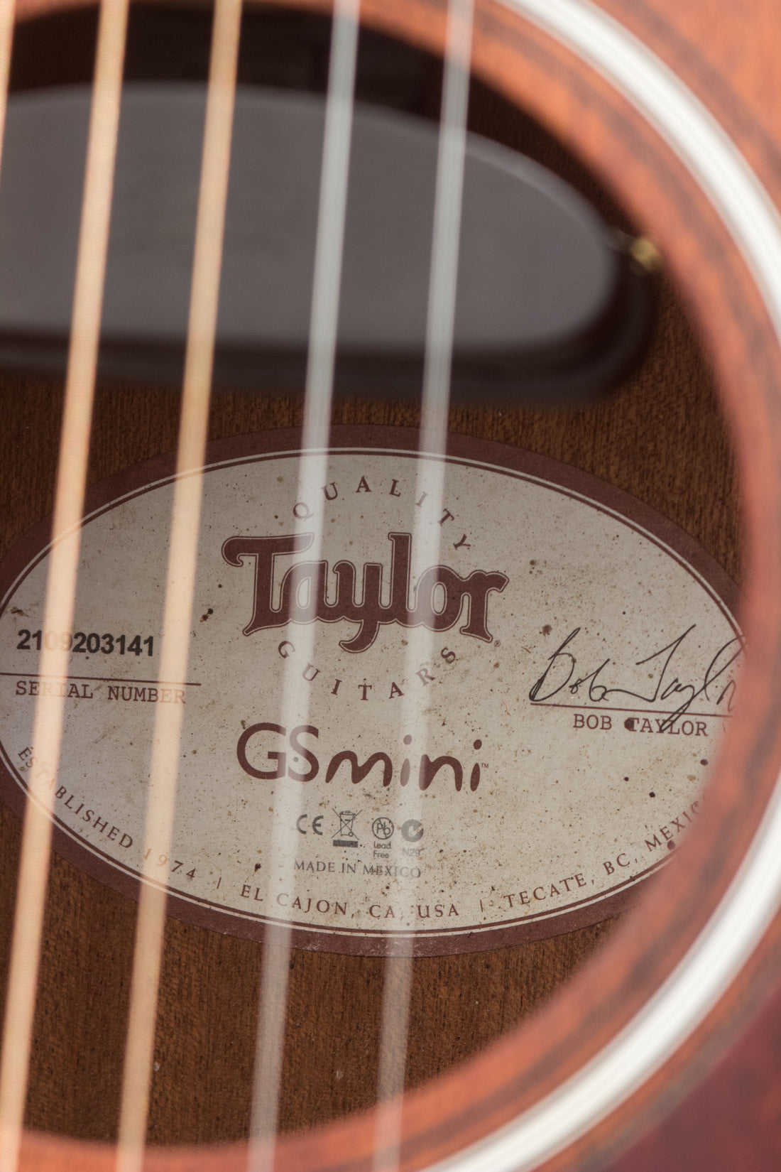 Taylor GS Mini-E Mahogany Acoustic/Electric 2013