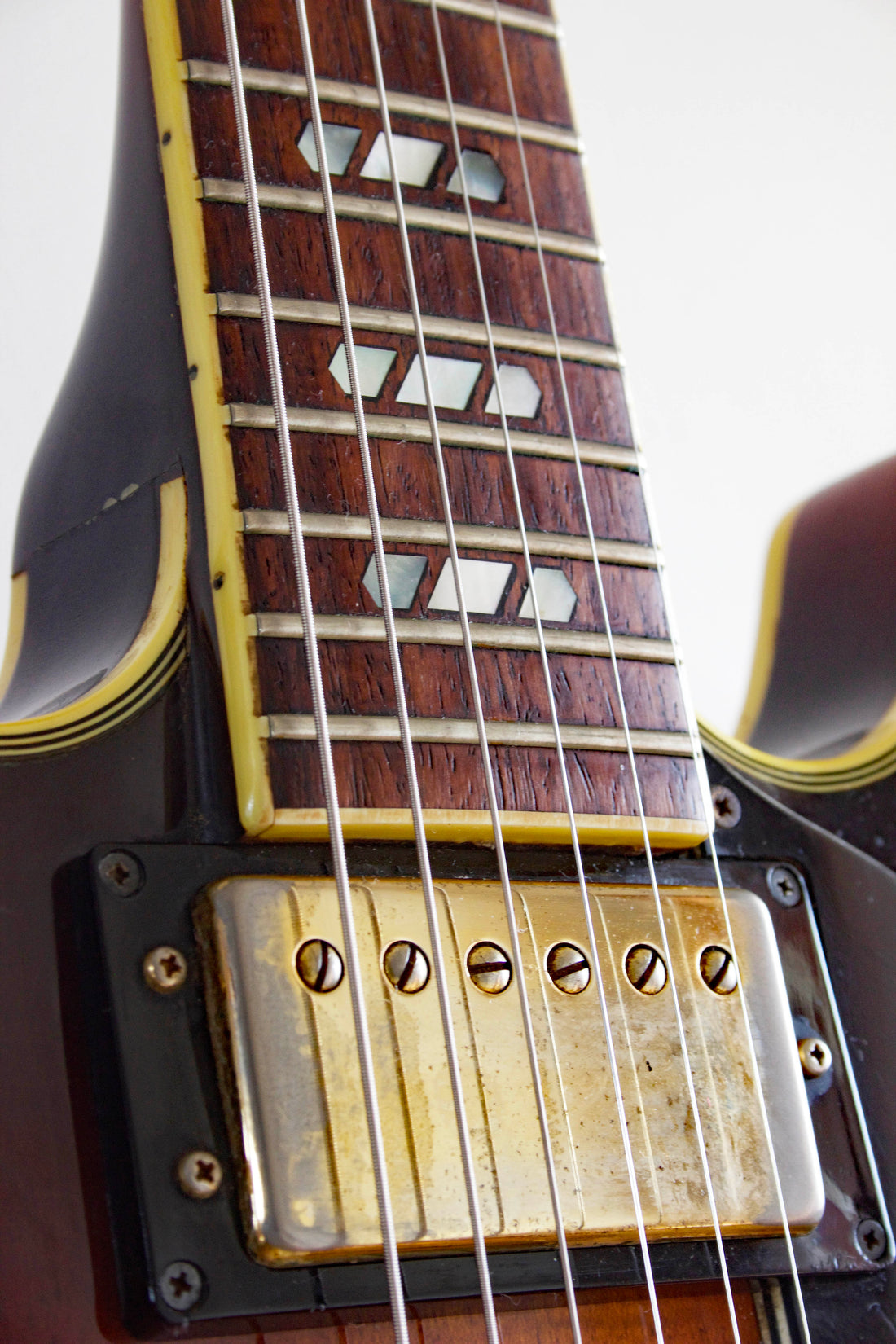 Greco Super View SV-800 Semi-Hollow Brown Sunburst 1979