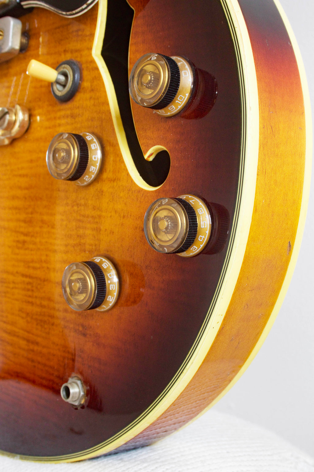 Greco Super View SV-800 Semi-Hollow Brown Sunburst 1979