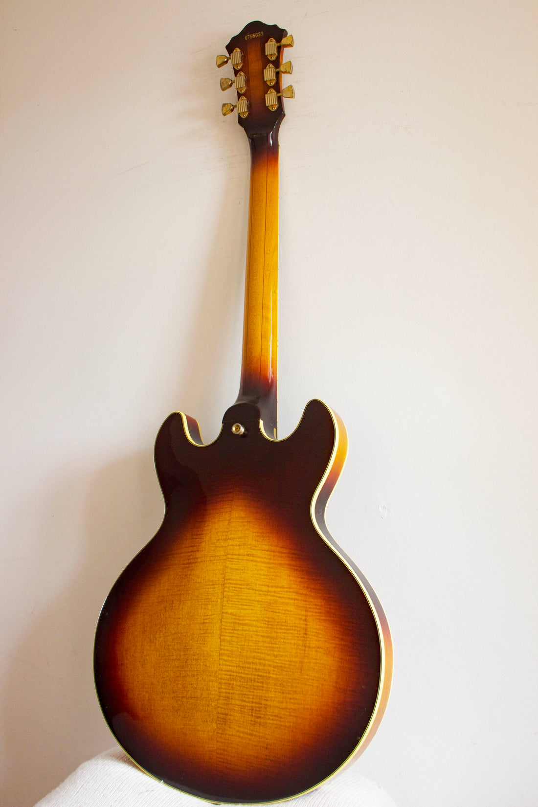 Greco Super View SV-800 Semi-Hollow Brown Sunburst 1979