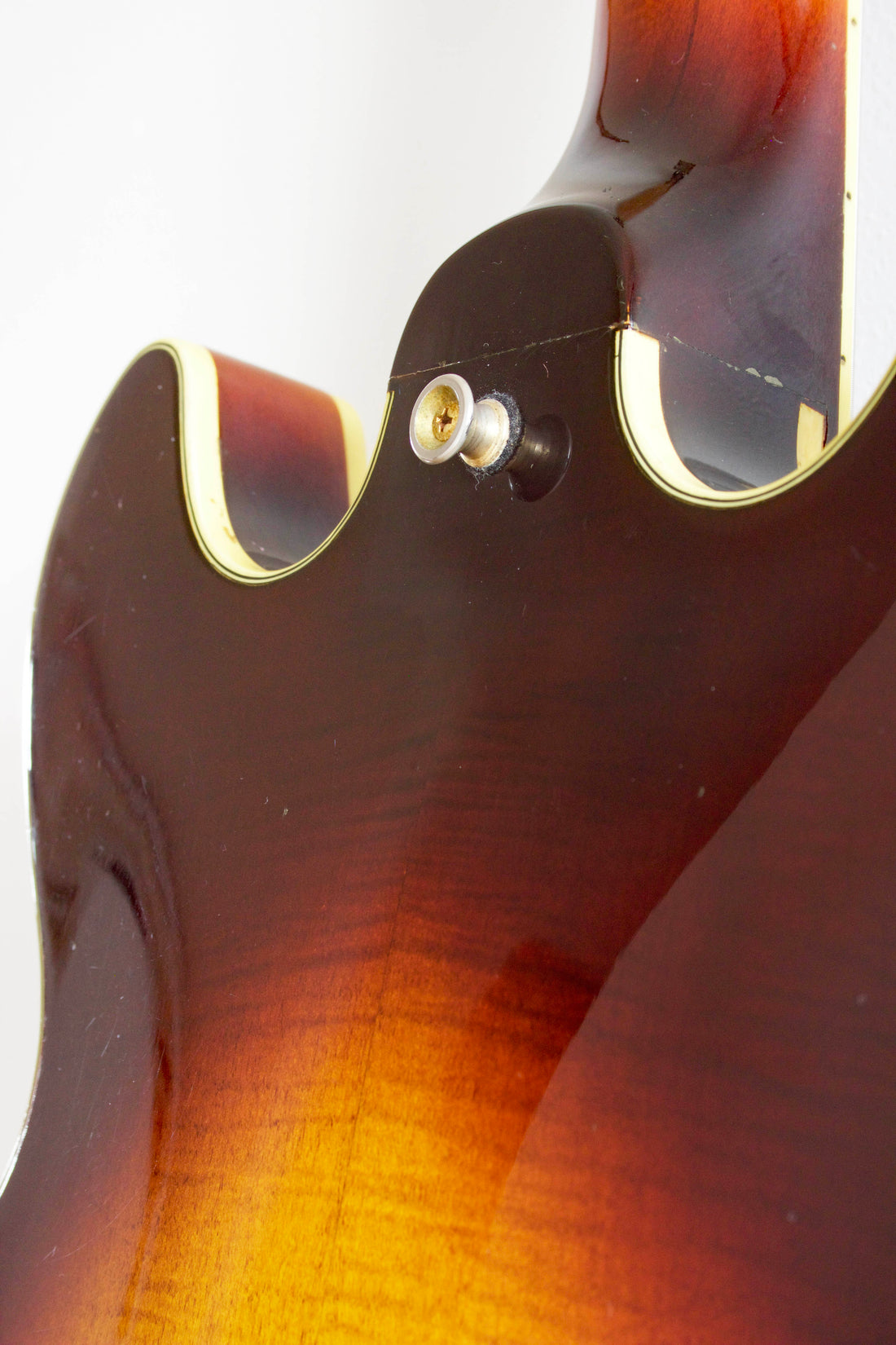 Greco Super View SV-800 Semi-Hollow Brown Sunburst 1979