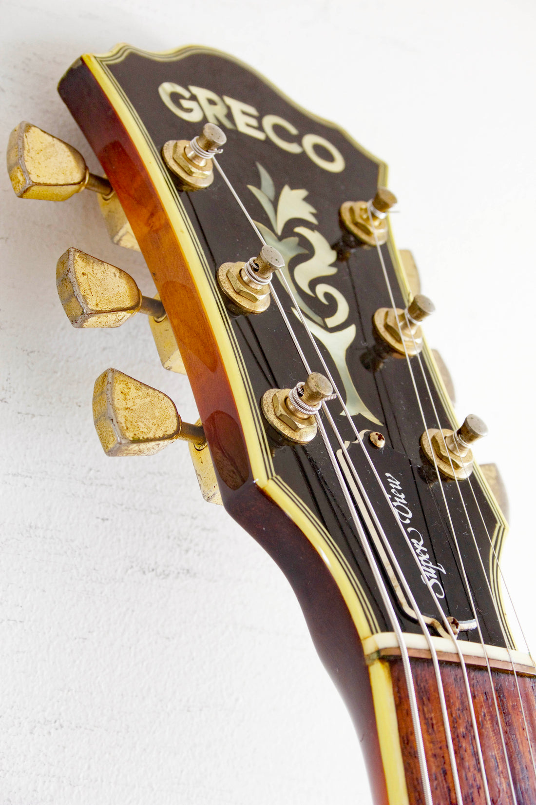 Greco Super View SV-800 Semi-Hollow Brown Sunburst 1979