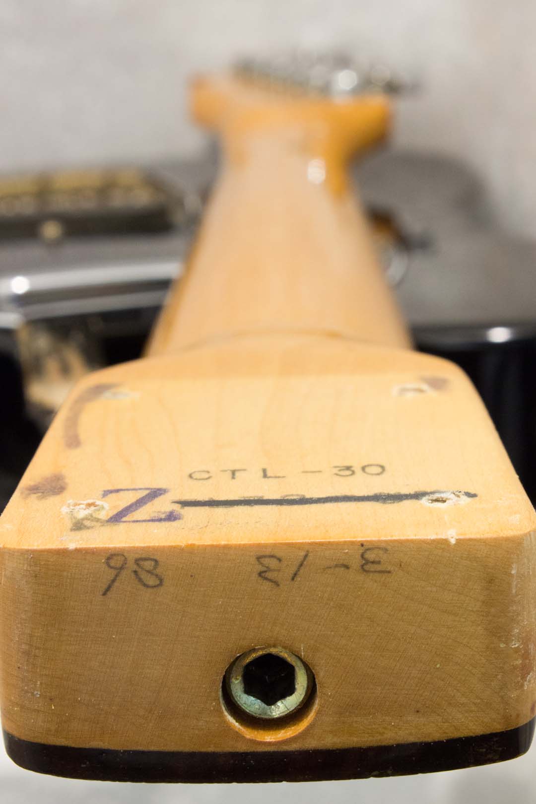 Squier Telecaster CTL30 Black MIJ 1986