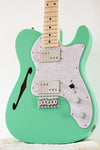 Fender Made in Japan Traditional 70s Telecaster Thinline Surf Green 2018