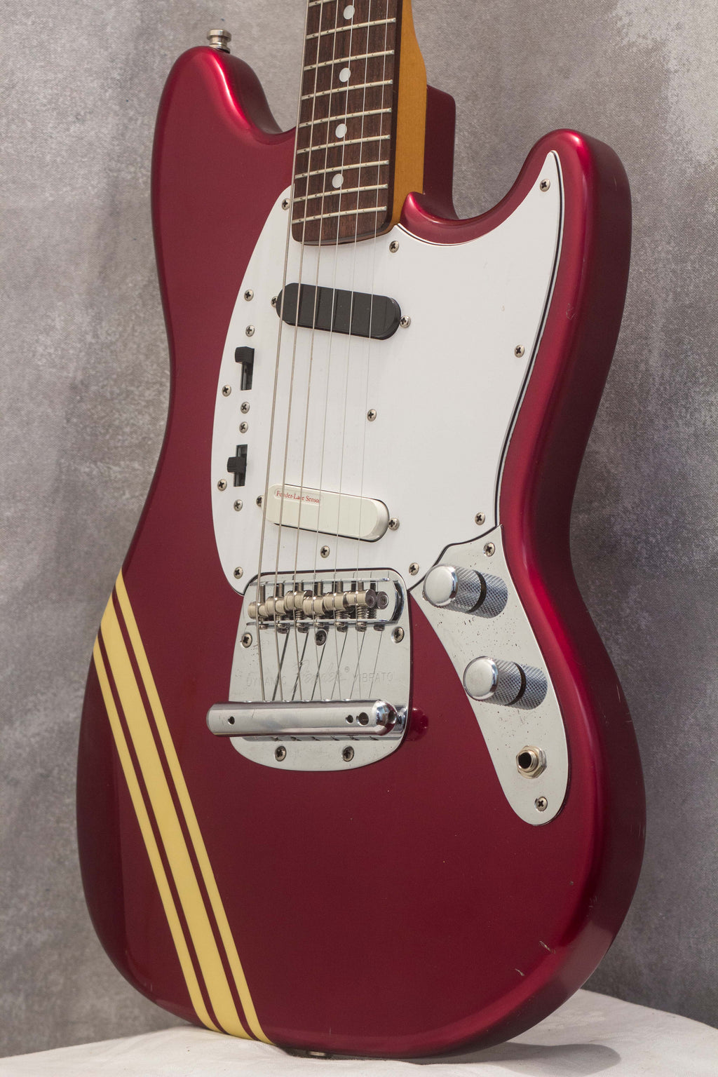 Fender Japan '73 Mustang MG73-CO Competition Old Candy Apple Red 2004