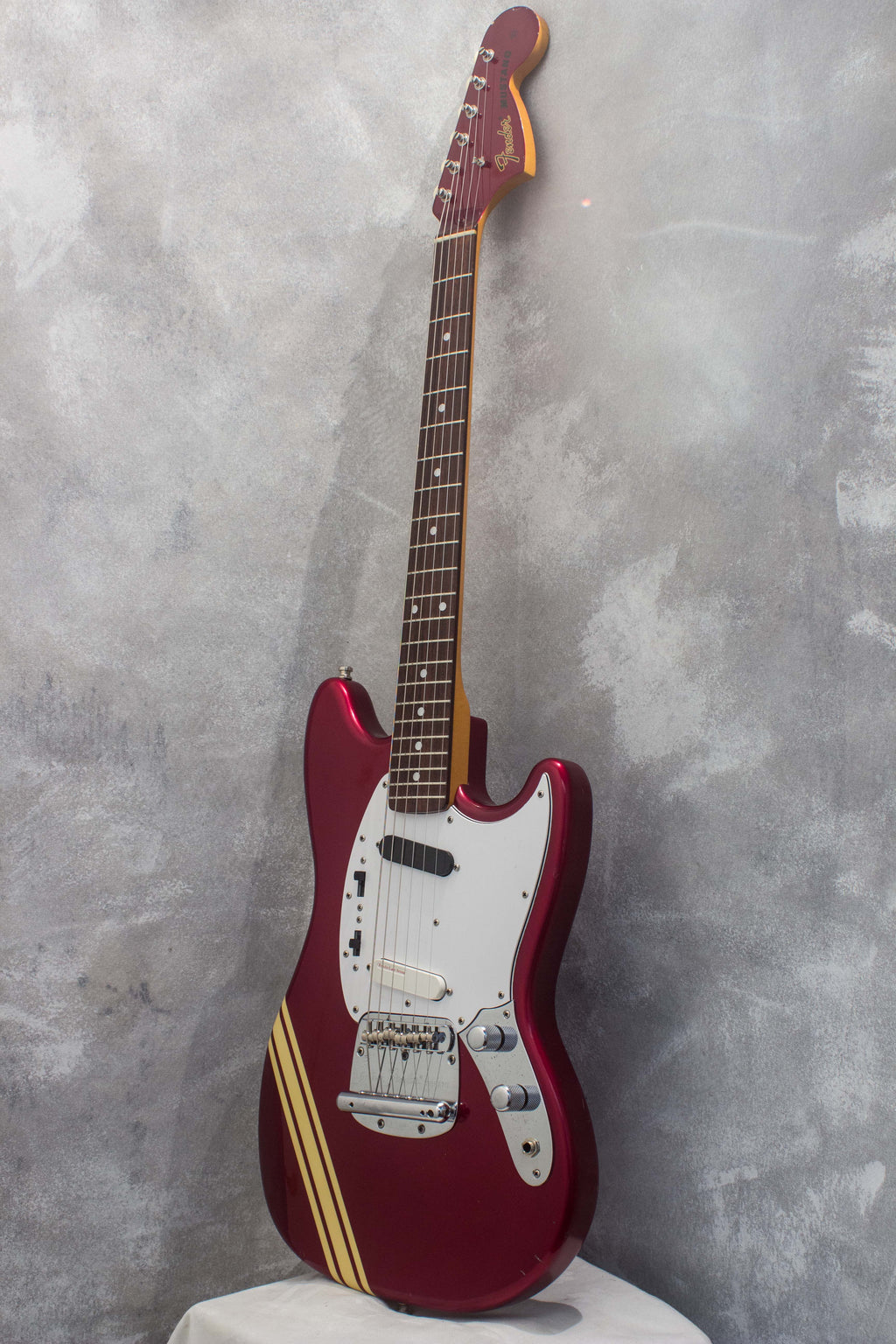 Fender Japan '73 Mustang MG73-CO Competition Old Candy Apple Red 2004