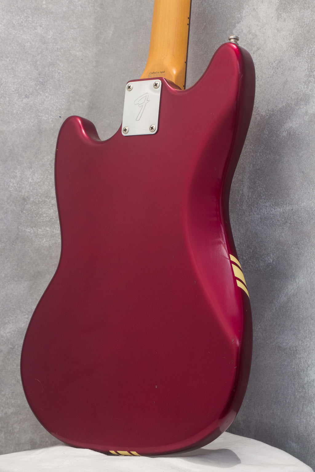 Fender Japan '73 Mustang MG73-CO Competition Old Candy Apple Red 2004