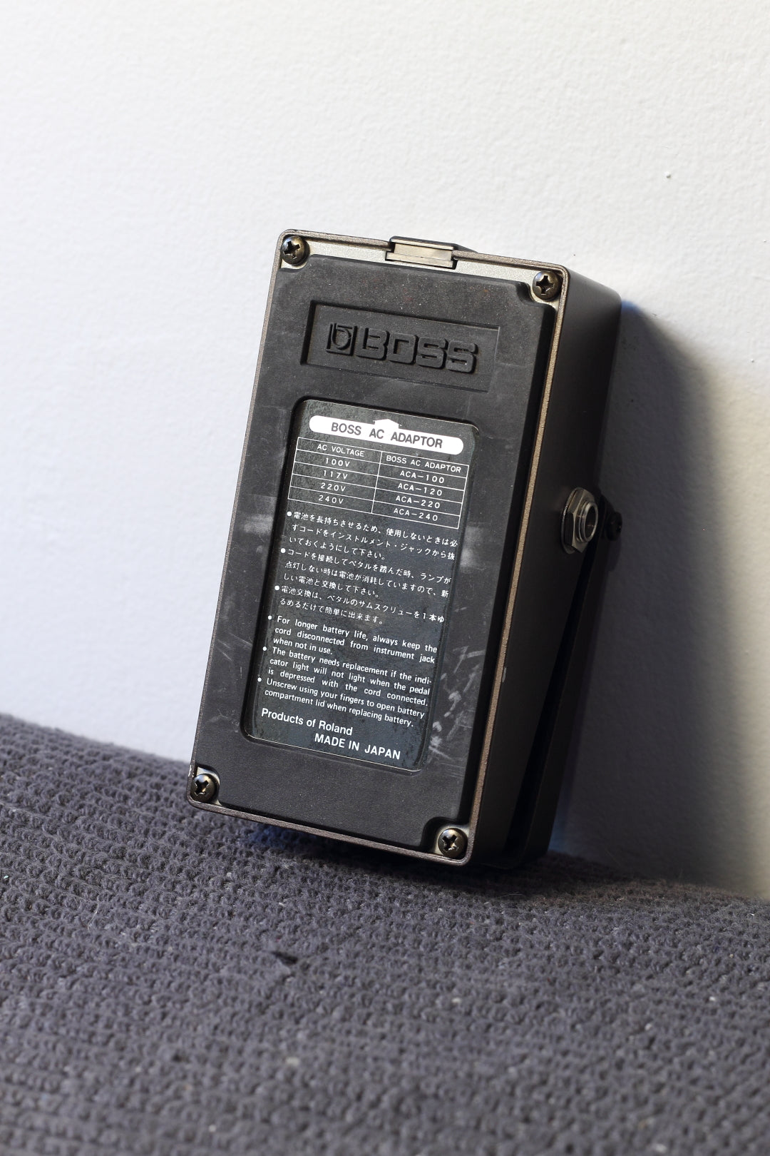 Boss GE-7B Bass Equalizer Pedal MIJ 1987