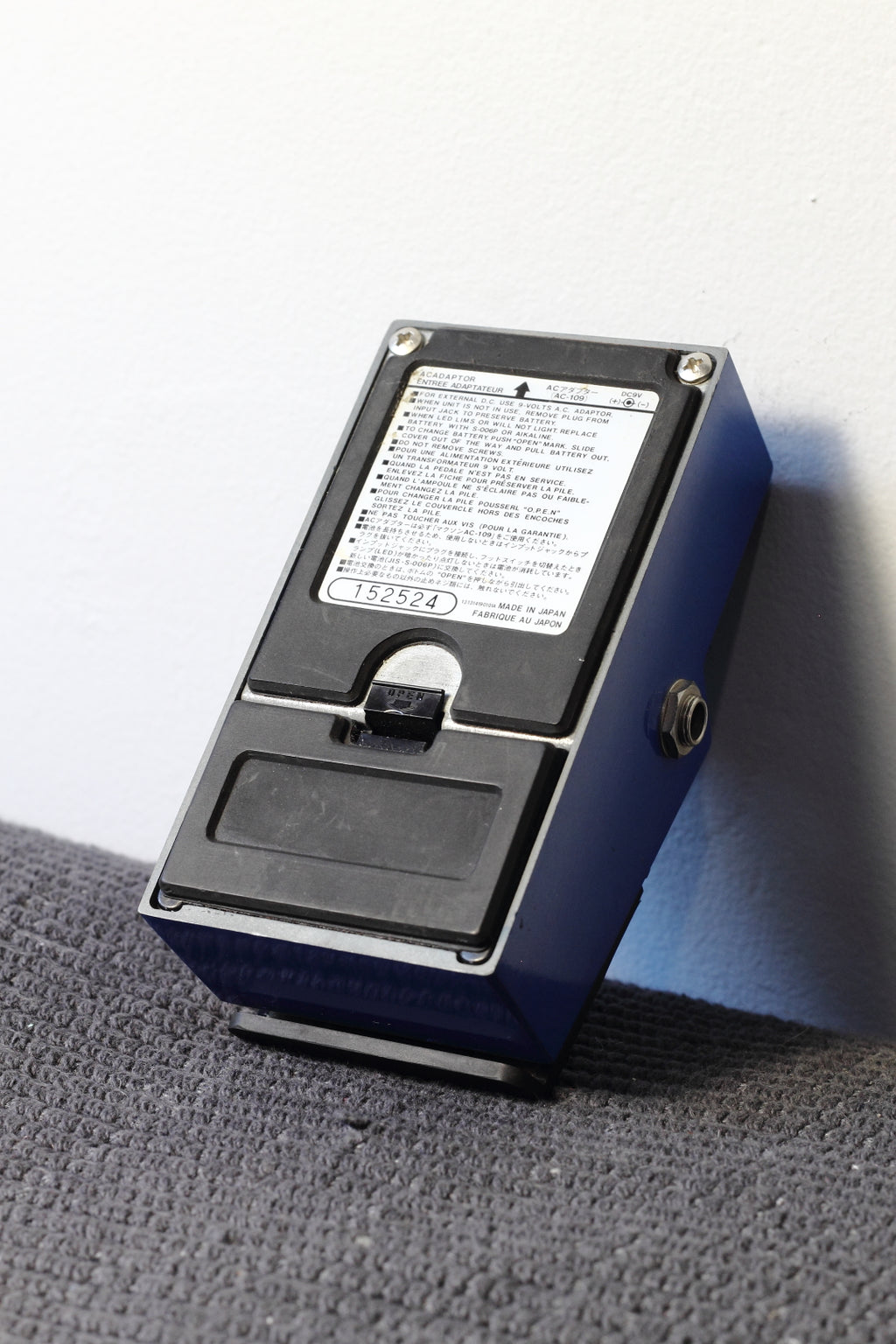 Maxon BD-02 Bass Driver Overdrive Pedal c1988