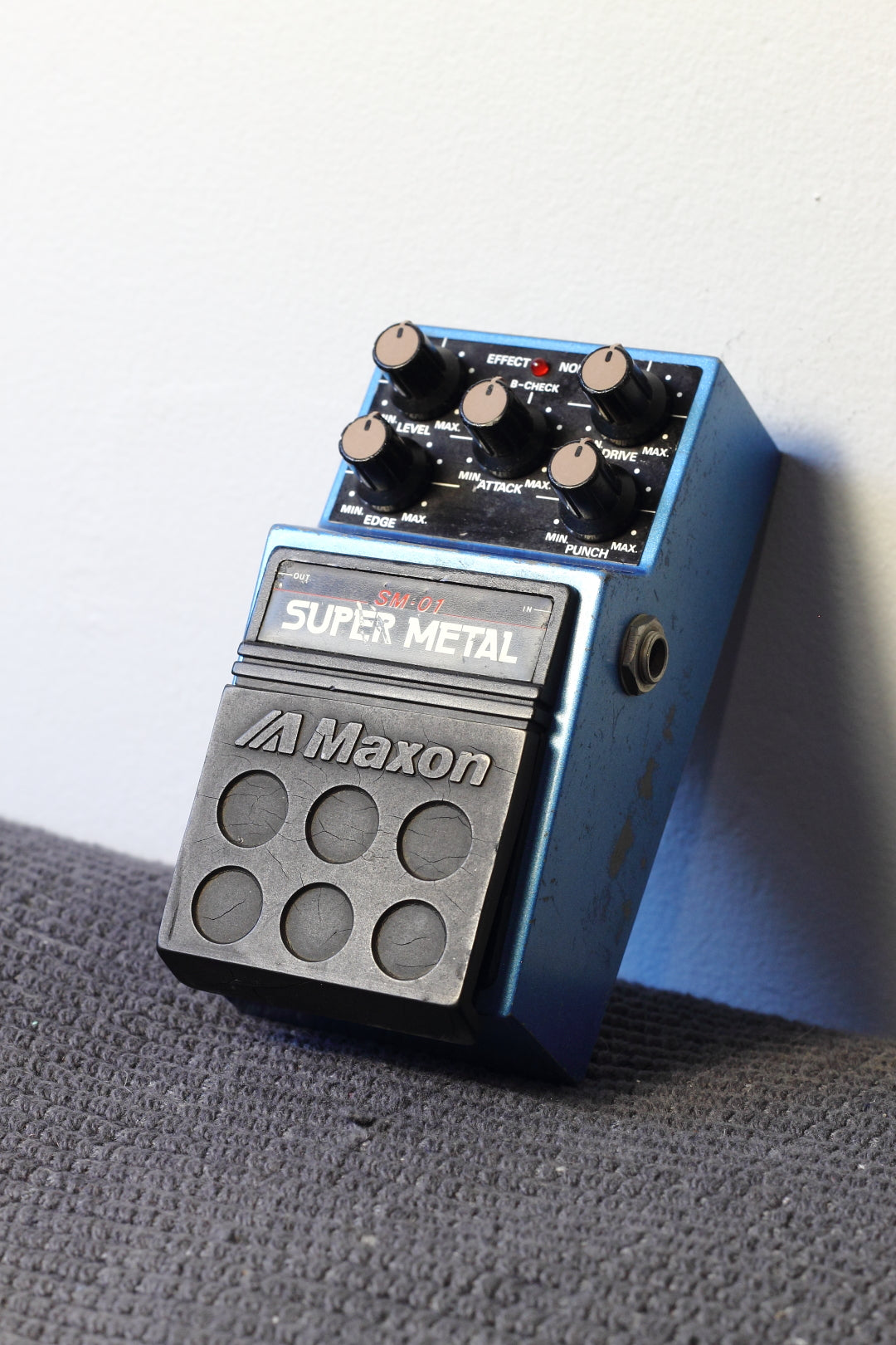 Maxon SM-01 Super Metal Distortion Pedal c1988