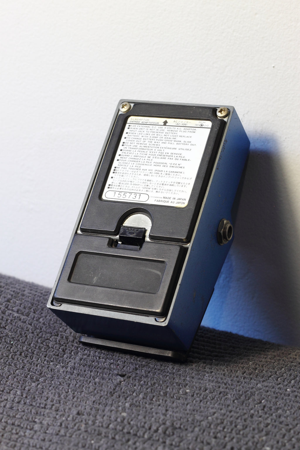 Maxon SM-01 Super Metal Distortion Pedal c1988