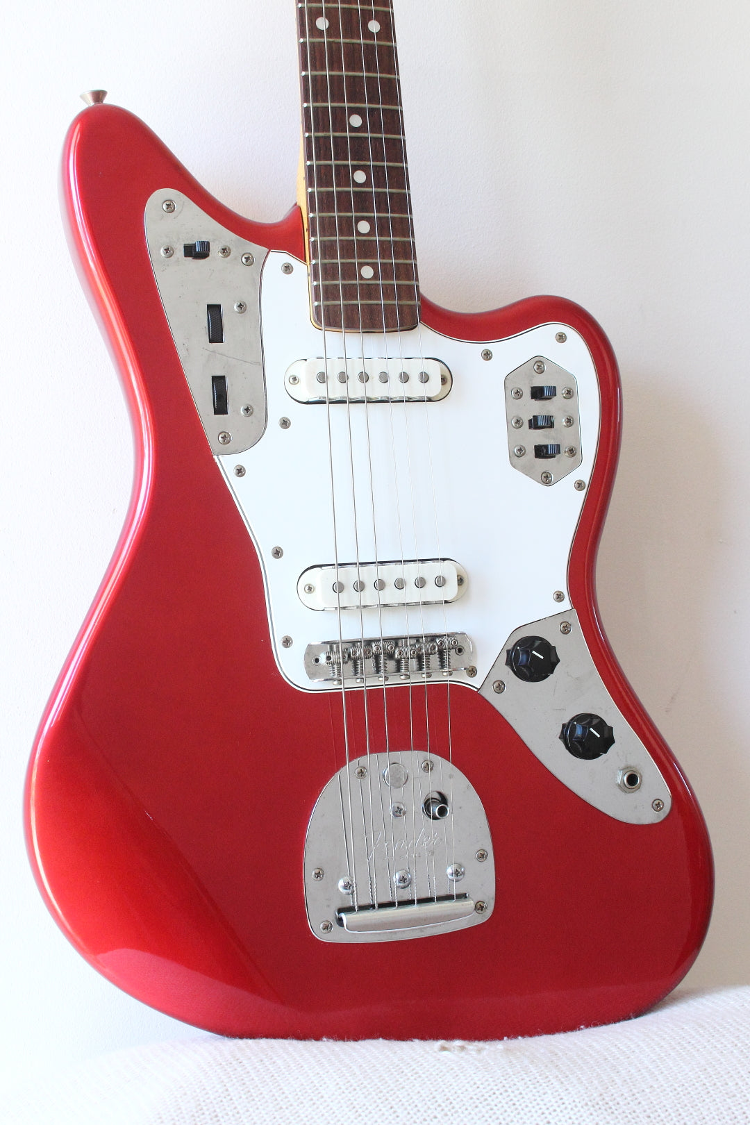 Fender '66 Reissue Jaguar JG66-85 Candy Apple Red 1997-00