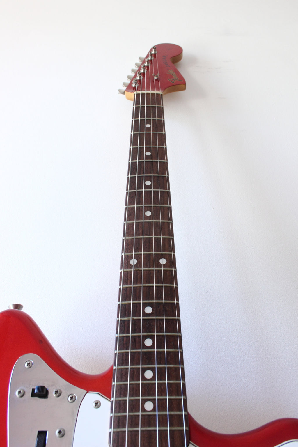 Fender '66 Reissue Jaguar JG66-85 Candy Apple Red 1997-00