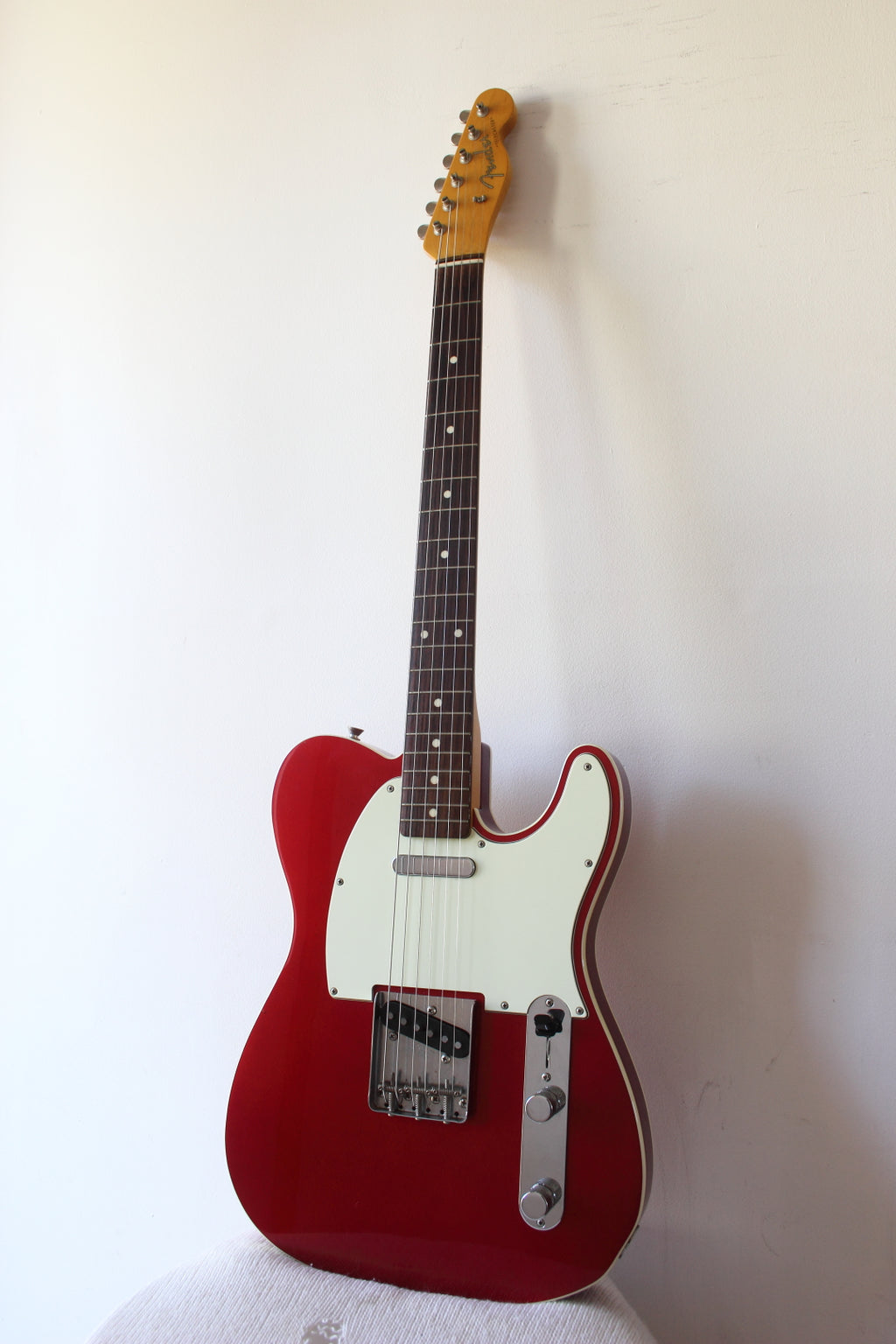 Fender Japan '62 Reissue Telecaster TL62B-75TX Bound Candy Apple Red 2004-05