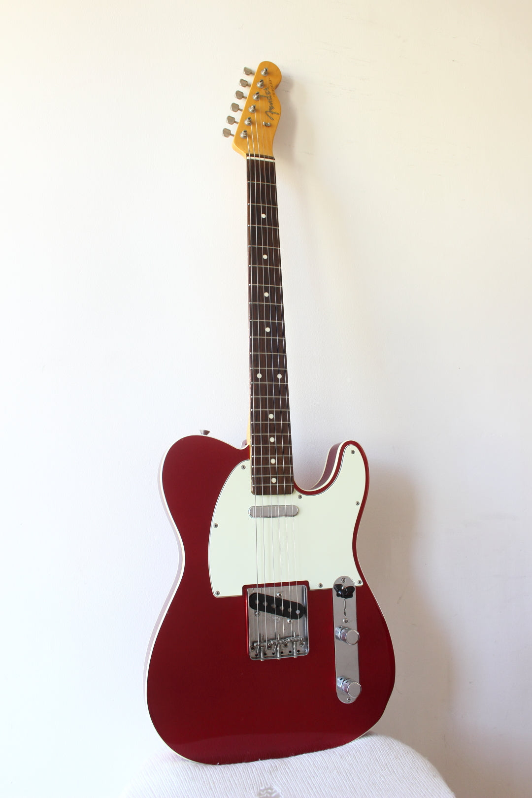 Fender Japan '62 Reissue Telecaster TL62B-75TX Bound Candy Apple Red 2004-05