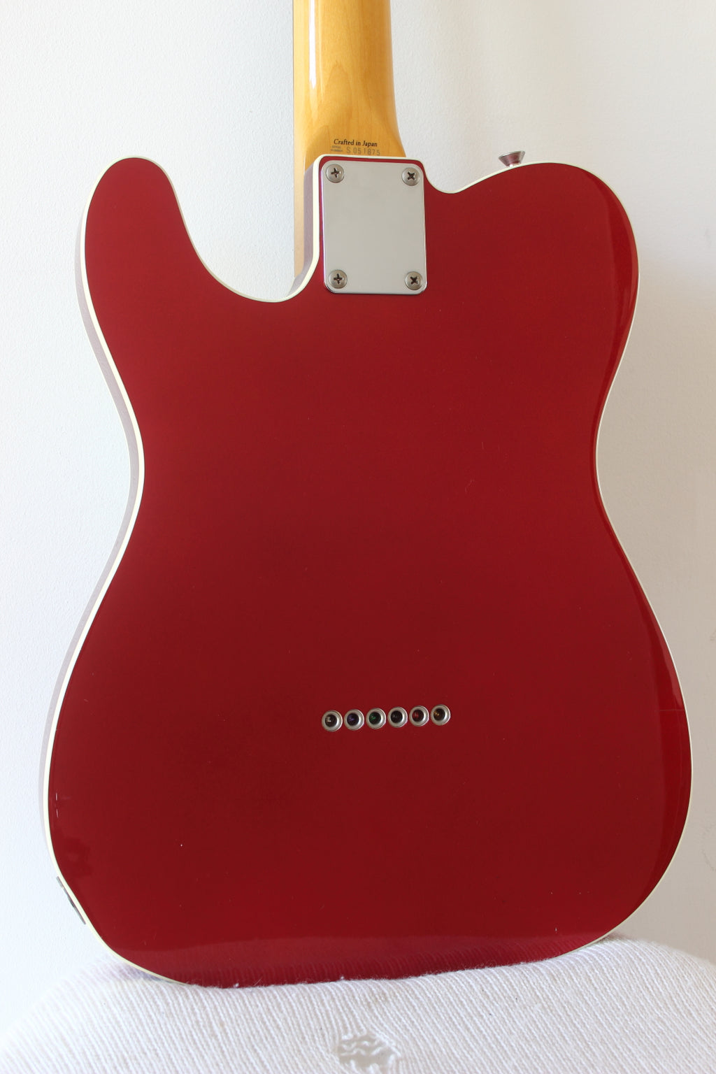 Fender Japan '62 Reissue Telecaster TL62B-75TX Bound Candy Apple Red 2004-05