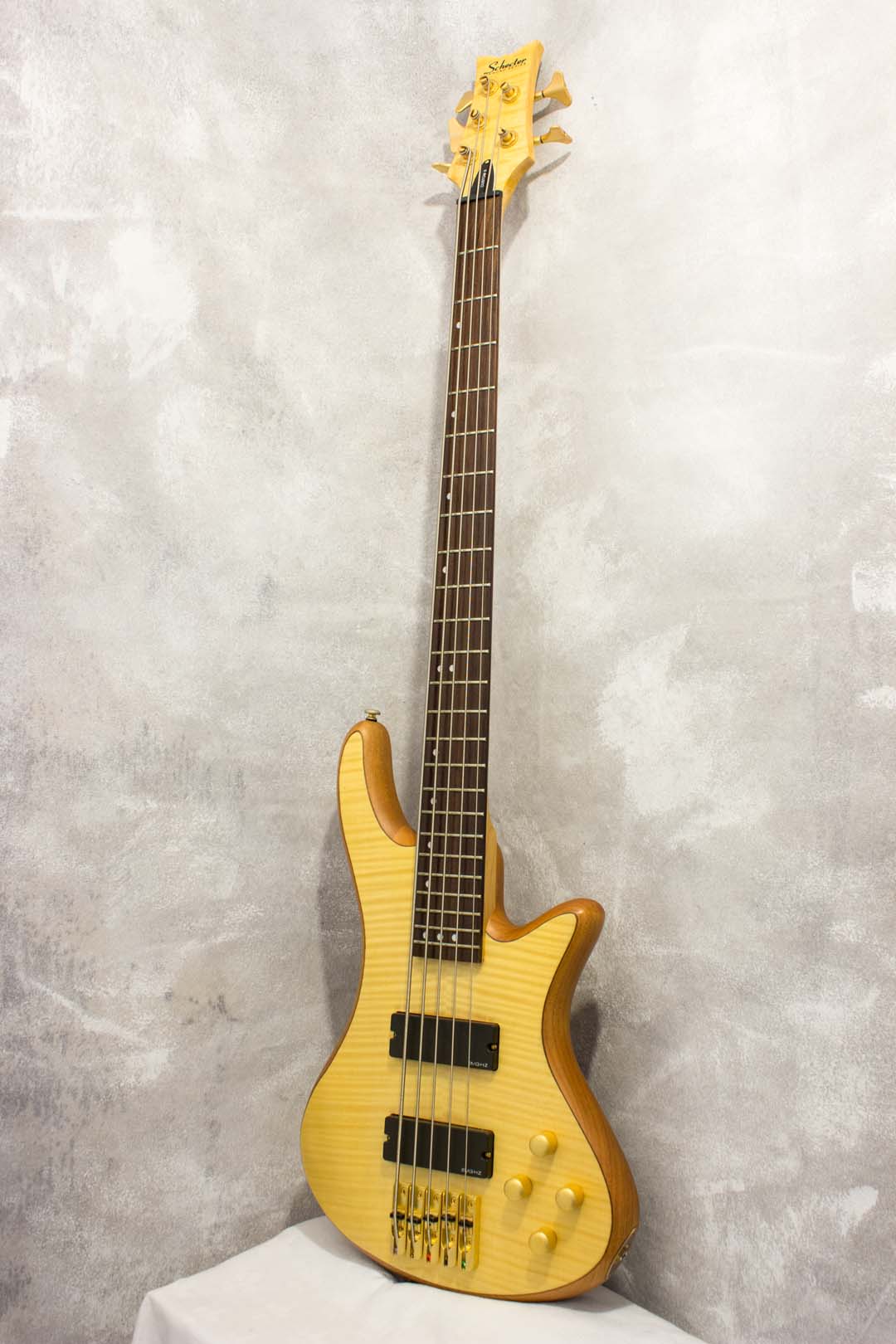 Schecter Diamond Series Stiletto Custom 5 Bass Natural 2007