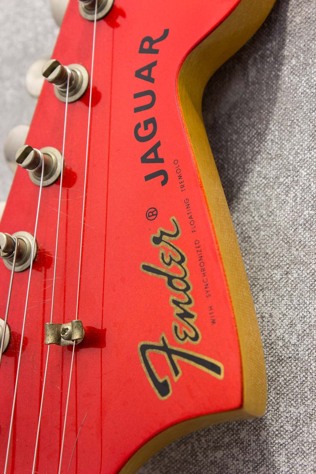 Fender Japan Jaguar JG66-85 Candy Apple Red 2000