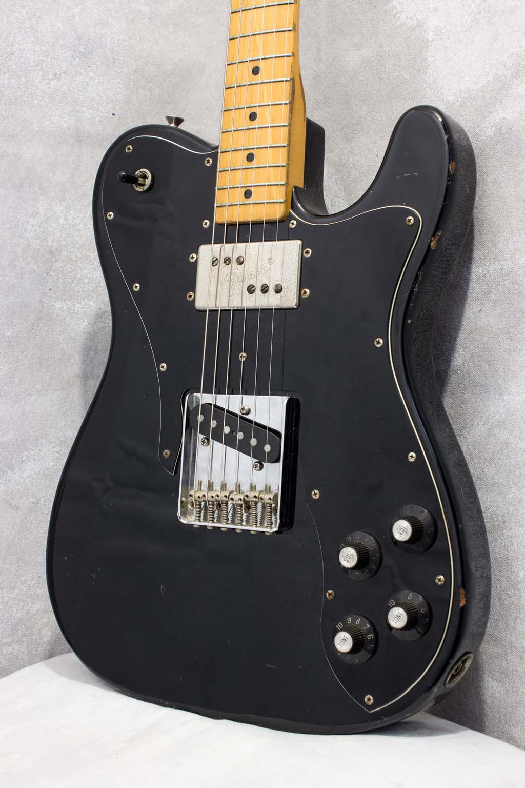 Fender Japan '72 Telecaster Custom TC72-65 Black JV Serial 1983