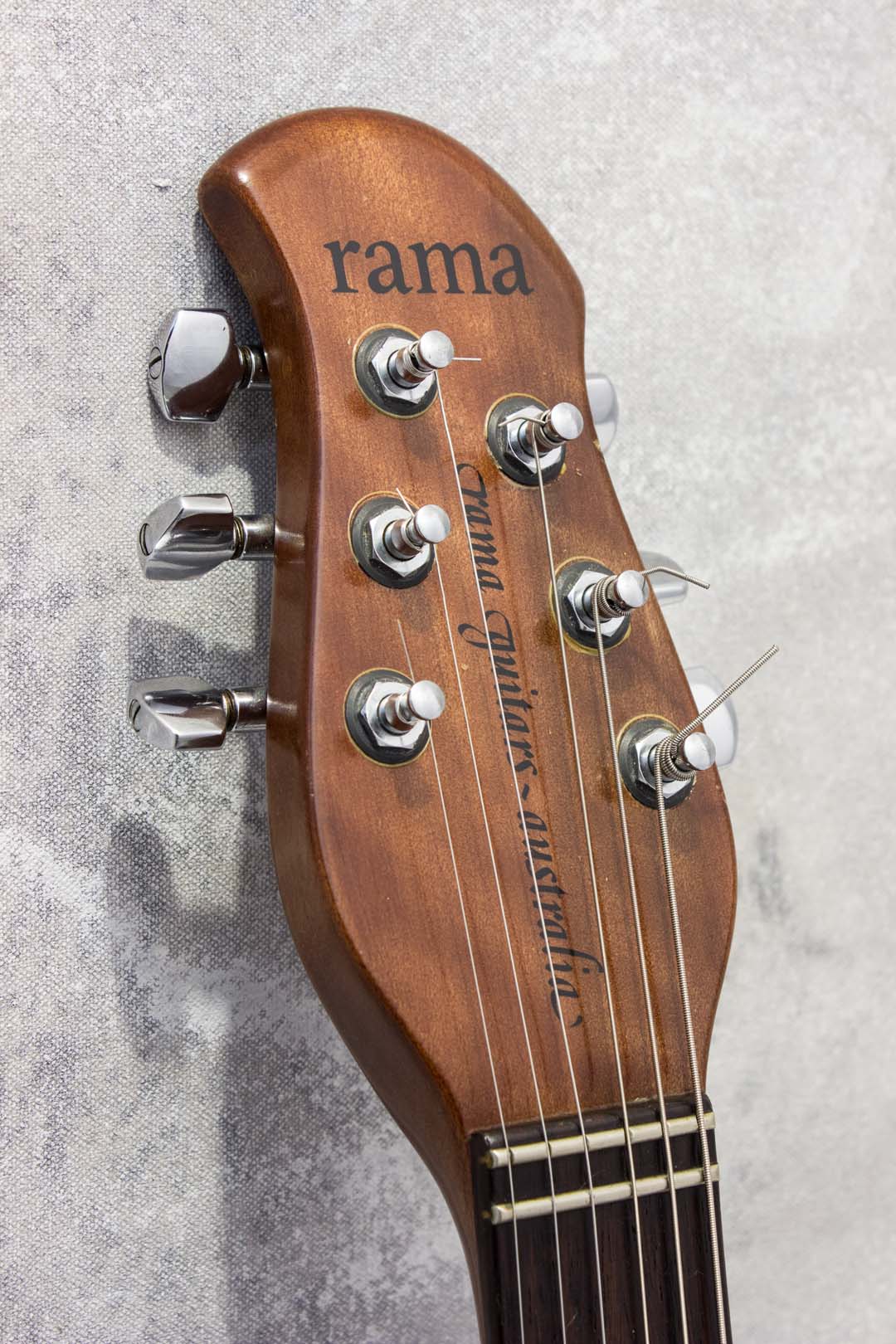 Rama Guitars SG Style Left Handed Natural Gloss c1985